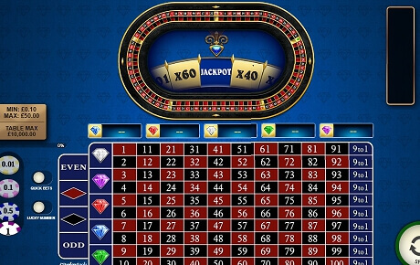 1000 Diamond Bet Roulette